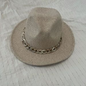 NWT Francesca’s Collections Beige Hat
